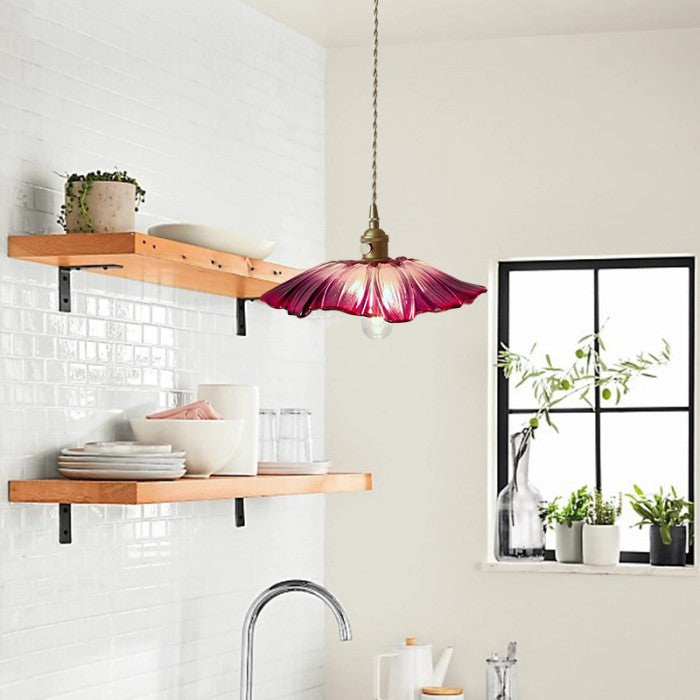 Floroux Creative Glass Pendant Light | Flower Style | Modern Lighting | Design Lamp for Home