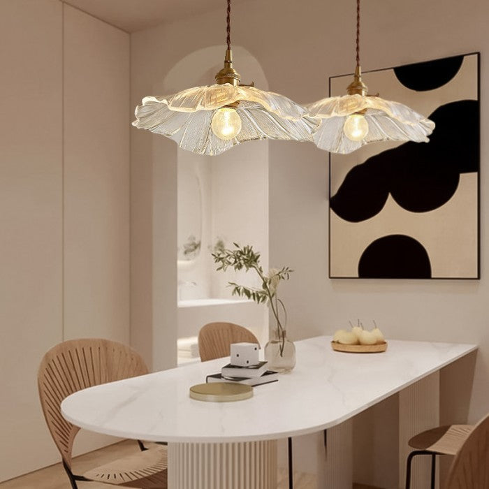 Floroux Creative Glass Pendant Light | Flower Style | Modern Lighting | Design Lamp for Home