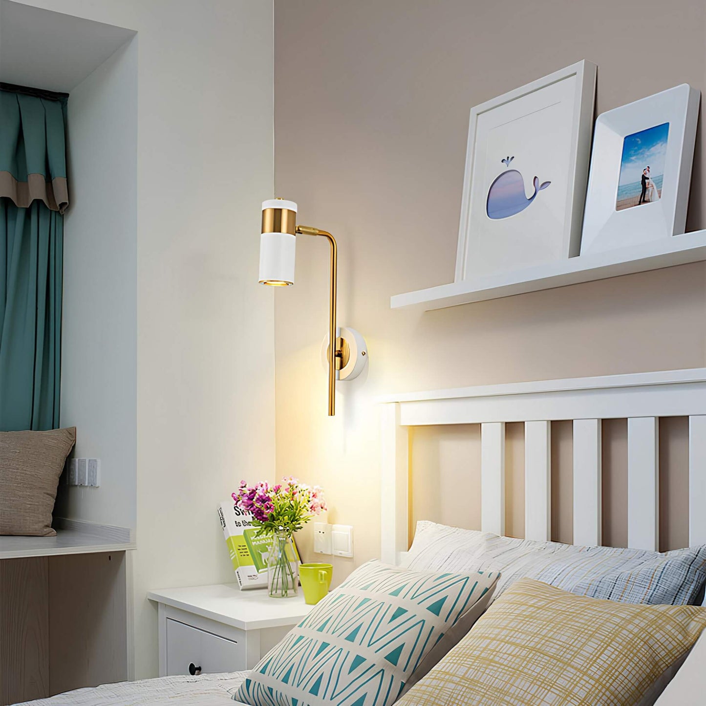 Floroux - Lampe murale LED pivotante élégante pour n'importe quelle pièce