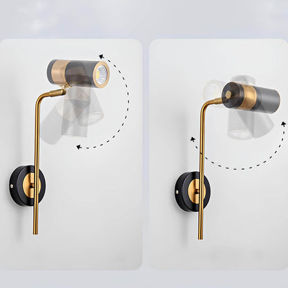 Floroux - Applique murale LED élégante et rotative pour chaque pièce