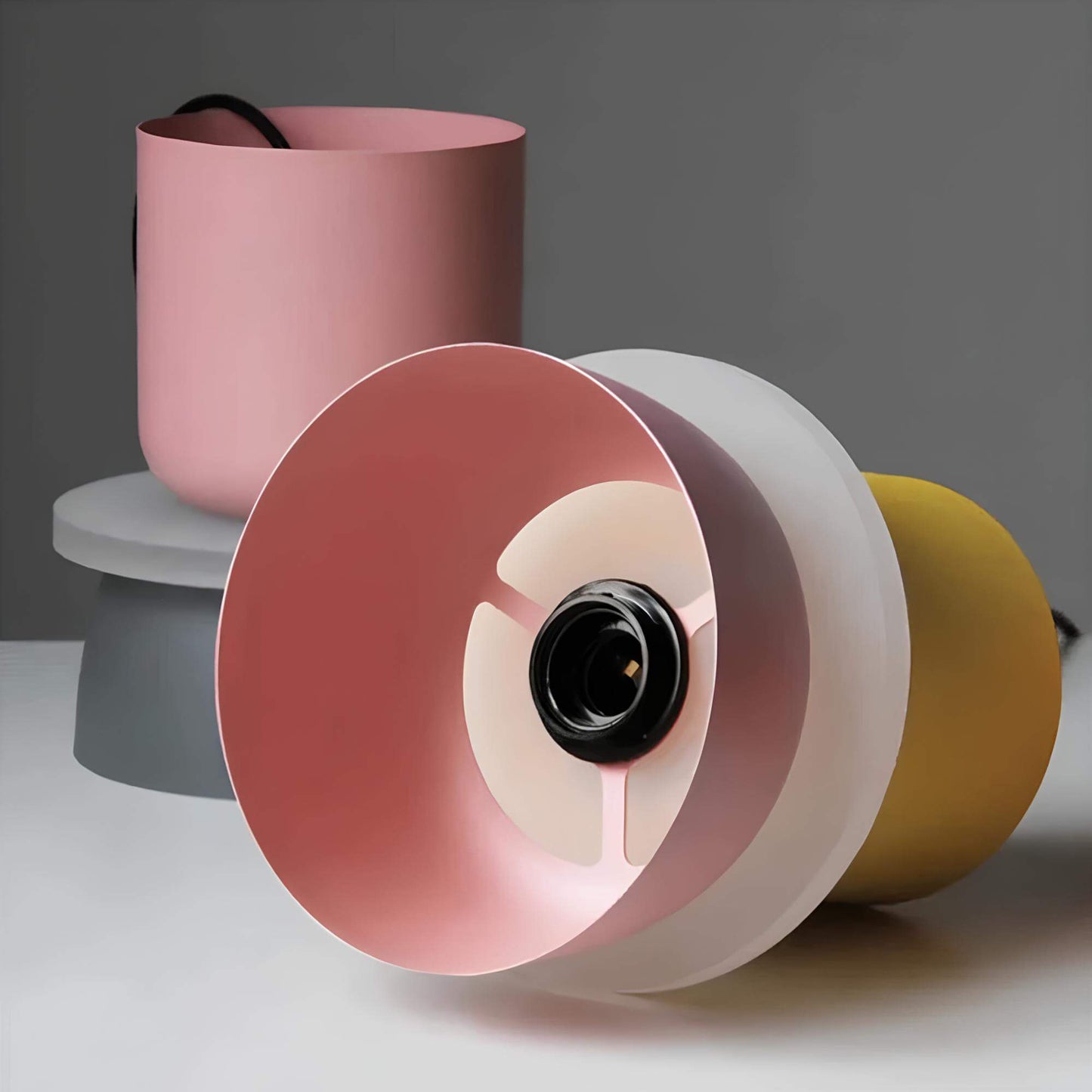 Floroux - Lampe de plafond de style macaron scandinave