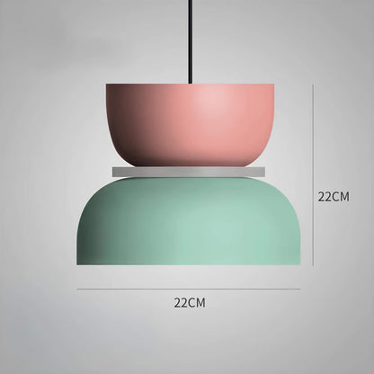Floroux - Lampes de plafond de style macaron scandinave