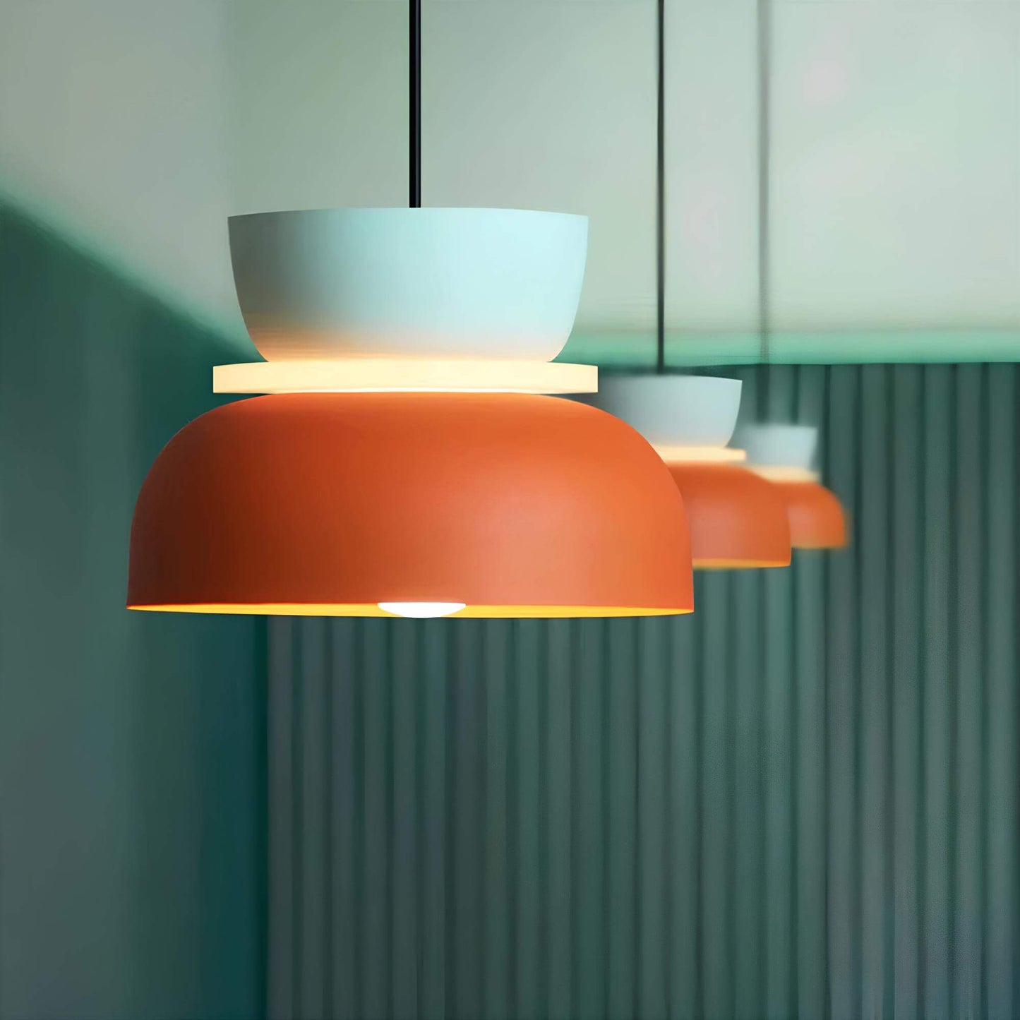 Floroux - Lampes de plafond de style macaron scandinave