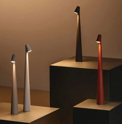 Lampe de table LED portable Floroux | Lumière d'ambiance et de lecture sans fil | Parfait pour l'intérieur et l'extérieur | Décor pour la maison et le bureau