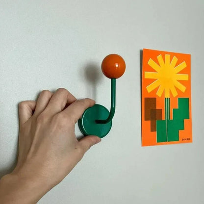 Crochet de bloc de couleur magnétique avec ventouse
