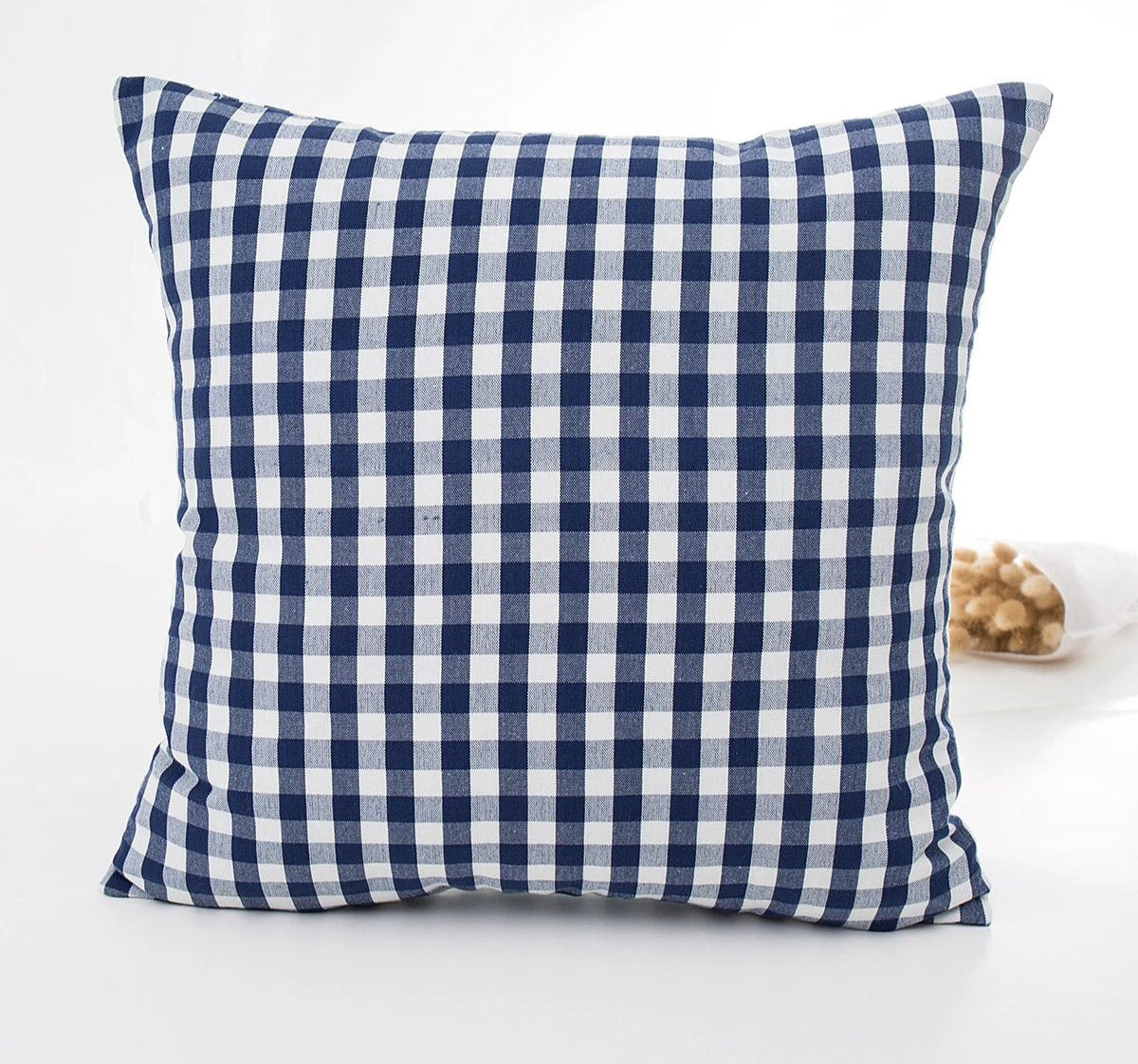 Coussin élégant MarbreLuxe - Housse de coussin à rayures modernes pour intérieurs élégants