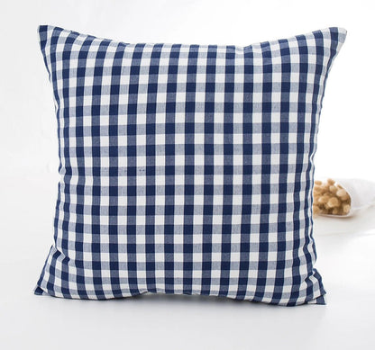 Coussin élégant MarbreLuxe - Housse de coussin à rayures modernes pour intérieurs élégants