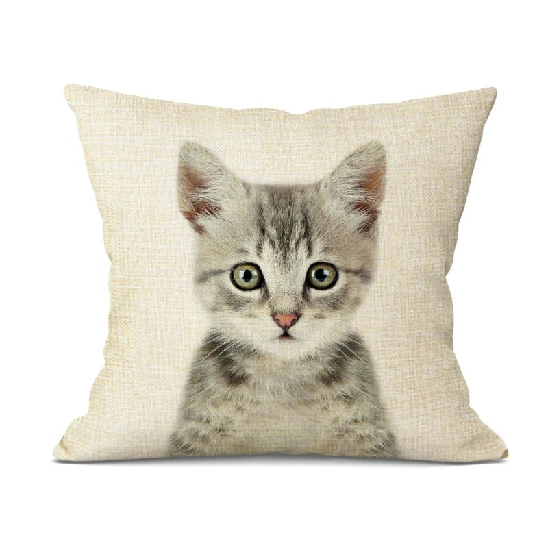 Coussin avec des animaux mignons – Accessoire ludique et élégant pour tout intérieur