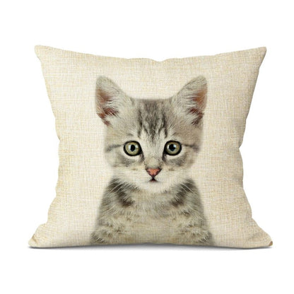 Couvre-coussin Animaux Mignons – Accessoire Ludique et Élégant pour Tout Intérieur