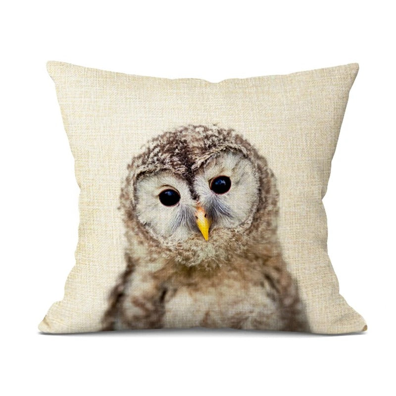 Coussin avec des animaux mignons – Accessoire ludique et élégant pour tout intérieur