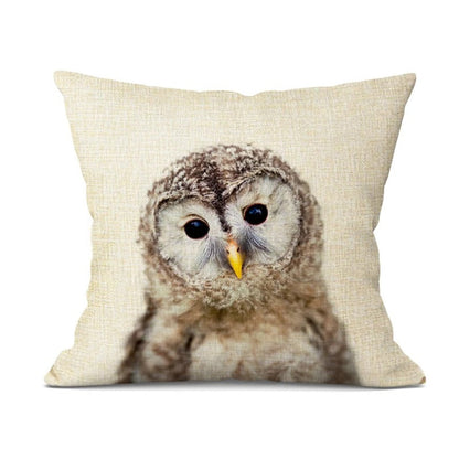 Coussin avec des animaux mignons – Accessoire ludique et élégant pour tout intérieur