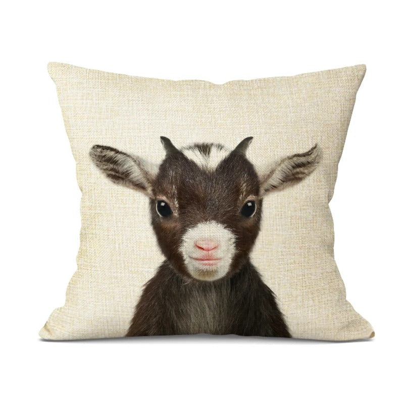 Coussin avec des animaux mignons – Accessoire ludique et élégant pour tout intérieur