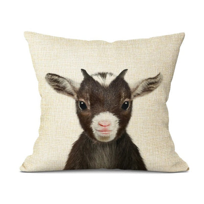 Couvre-coussin Animaux Mignons – Accessoire Ludique et Élégant pour Tout Intérieur