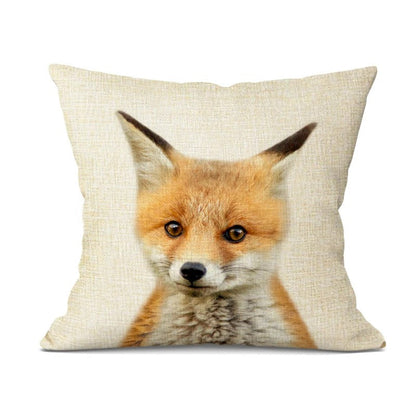 Coussin avec des animaux mignons – Accessoire ludique et élégant pour tout intérieur