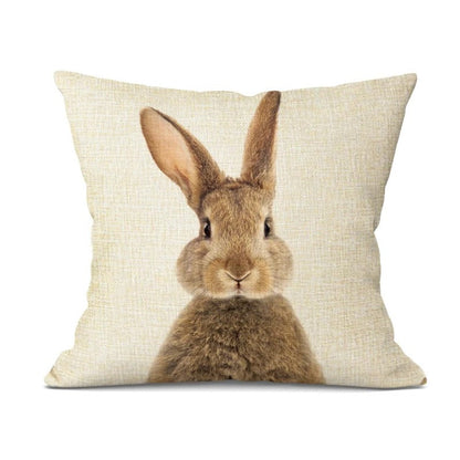 Couvre-coussin Animaux Mignons – Accessoire Ludique et Élégant pour Tout Intérieur