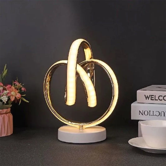 LumiDesign - Lampe LED Minimaliste Incurvée