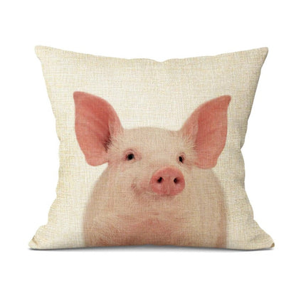 Coussin avec des animaux mignons – Accessoire ludique et élégant pour tout intérieur