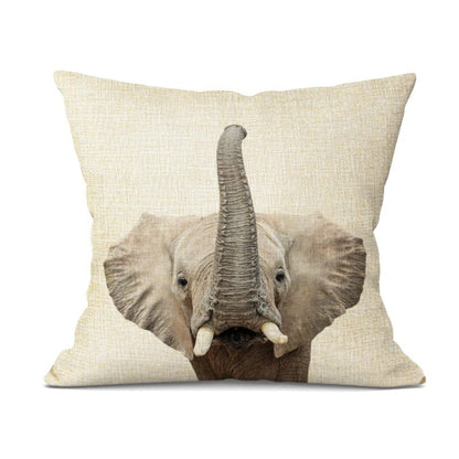Coussin avec des animaux mignons – Accessoire ludique et élégant pour tout intérieur