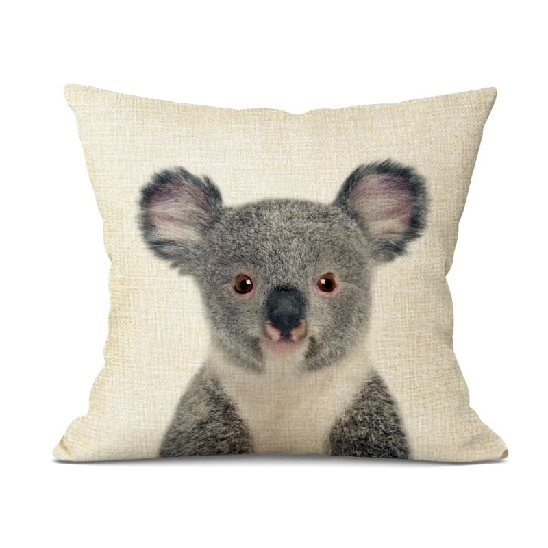 Couvre-coussin Animaux Mignons – Accessoire Ludique et Élégant pour Tout Intérieur