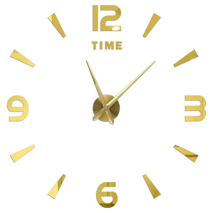 DecoHorloge – Grande Horloge Murale 3D pour Décoration Intérieure
