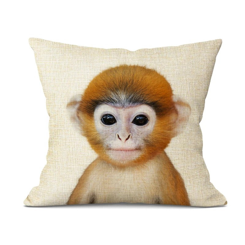 Couvre-coussin Animaux Mignons – Accessoire Ludique et Élégant pour Tout Intérieur