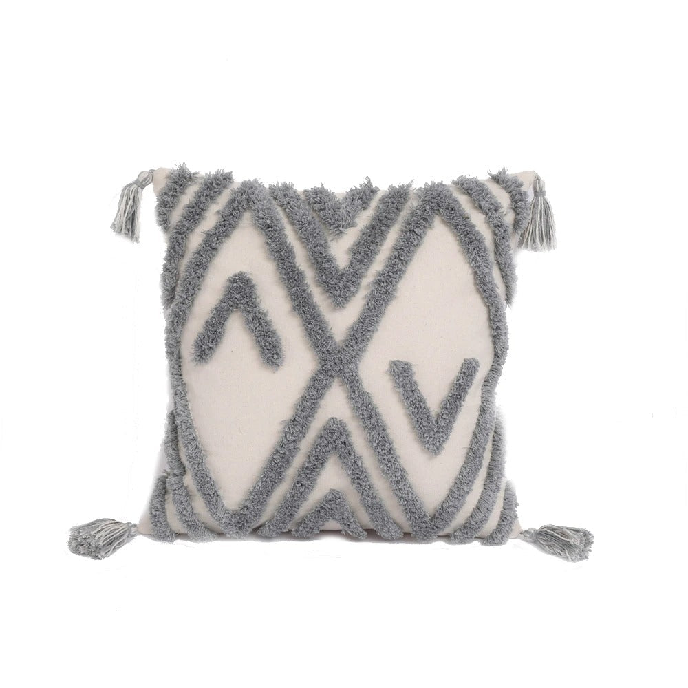 Coussin Bohème à Franges - Flair Marocain pour Votre Intérieur