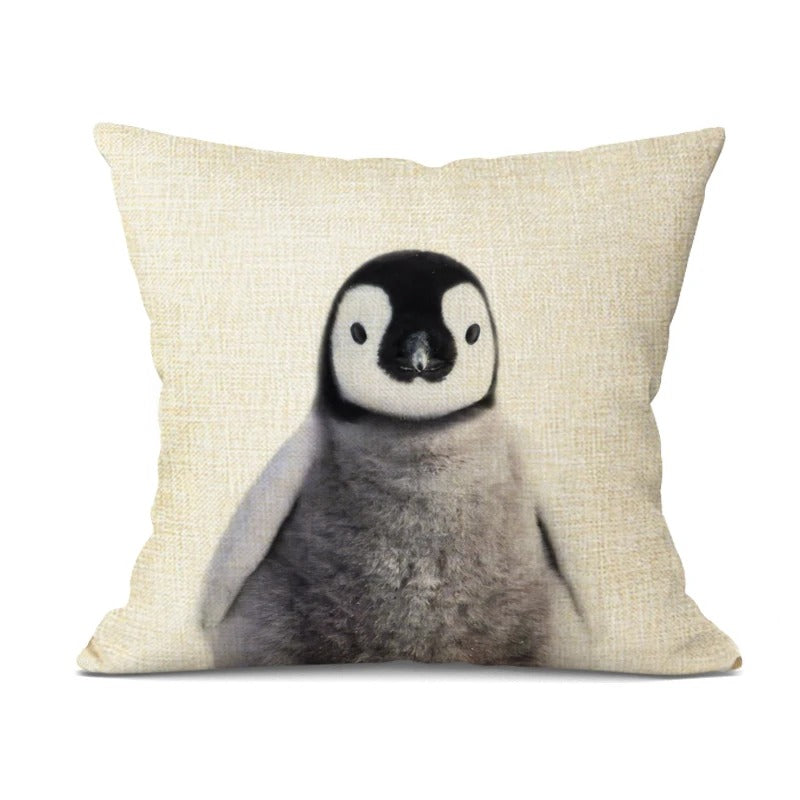 Couvre-coussin Animaux Mignons – Accessoire Ludique et Élégant pour Tout Intérieur