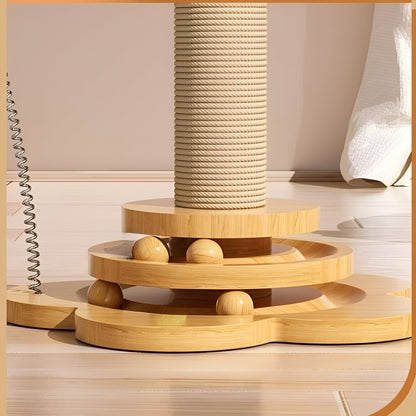 Balles de jeu en bois pour chats - WoodPounce
