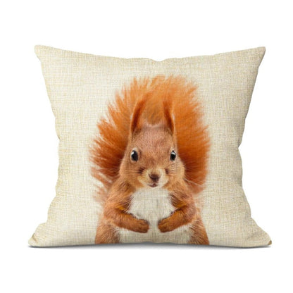 Couvre-coussin Animaux Mignons – Accessoire Ludique et Élégant pour Tout Intérieur