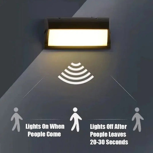 Linea Éclairage Extérieur - Éclairage LED Étanche inclu. Détecteur de Mouvement