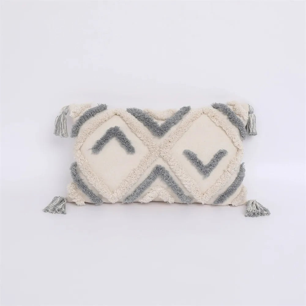 Coussin Bohème à Franges - Flair Marocain pour Votre Intérieur