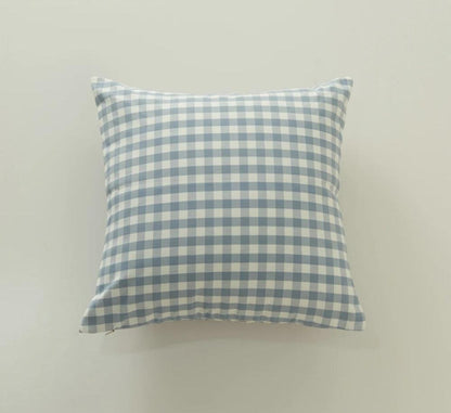 Coussin élégant MarbreLuxe - Housse de coussin à rayures modernes pour intérieurs élégants