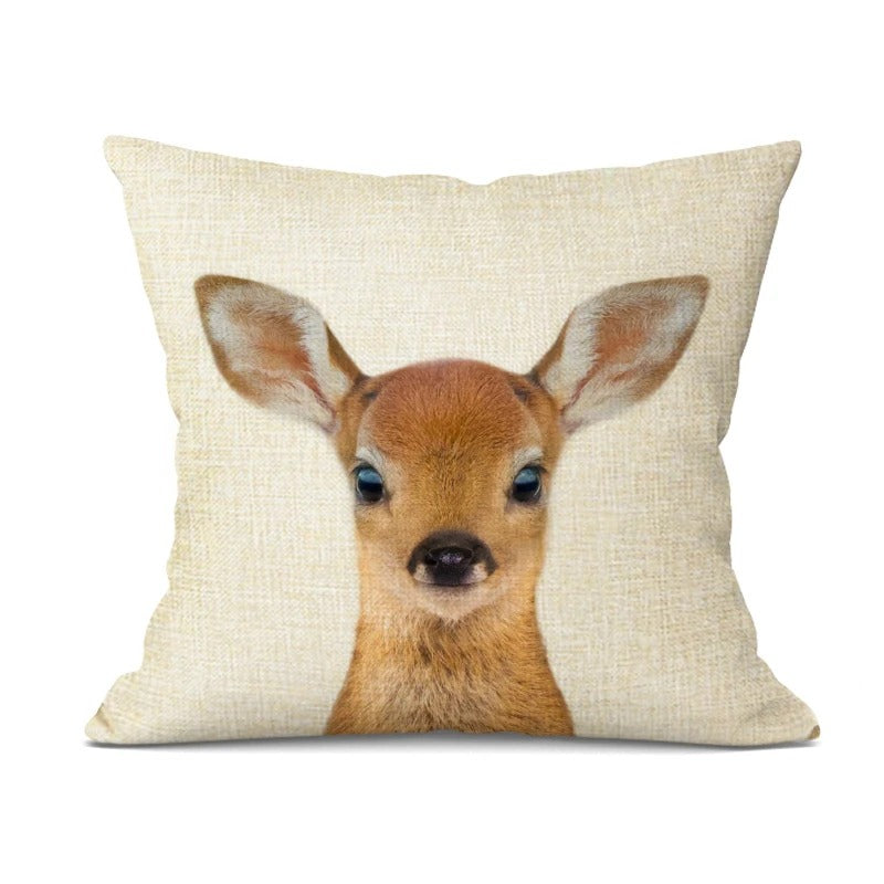 Couvre-coussin Animaux Mignons – Accessoire Ludique et Élégant pour Tout Intérieur