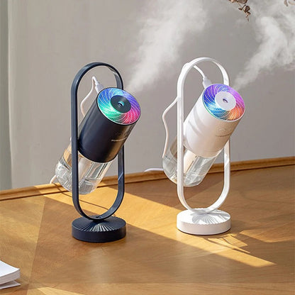 Floroux - Lampe de nuit LED rotative slim 360° avec fonction d'hydratation USB