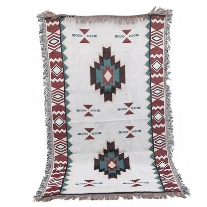 Floroux Cover with tribal style | Bohemian design | For indoor and outdoor use | Soft and versatile