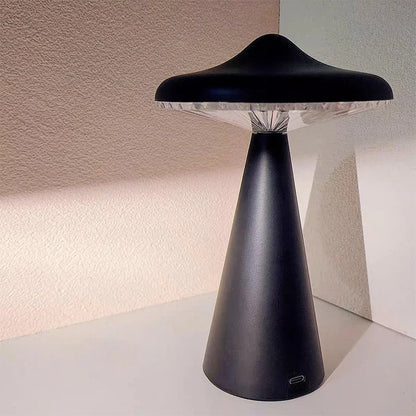 LumiNova - Lampe de Table LED Champignon USB Tactile Dimmable
