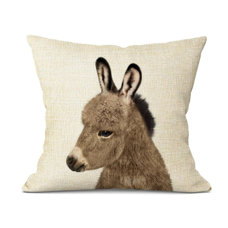 Couvre-coussin Animaux Mignons – Accessoire Ludique et Élégant pour Tout Intérieur