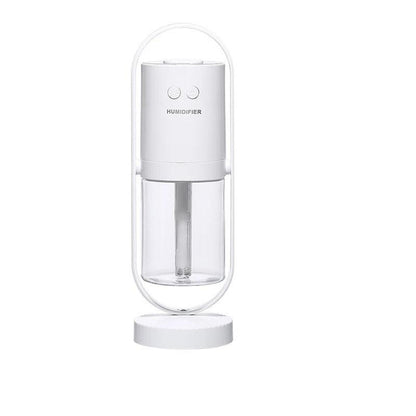 Floroux - Lampe de nuit LED rotative slim 360° avec fonction d'hydratation USB