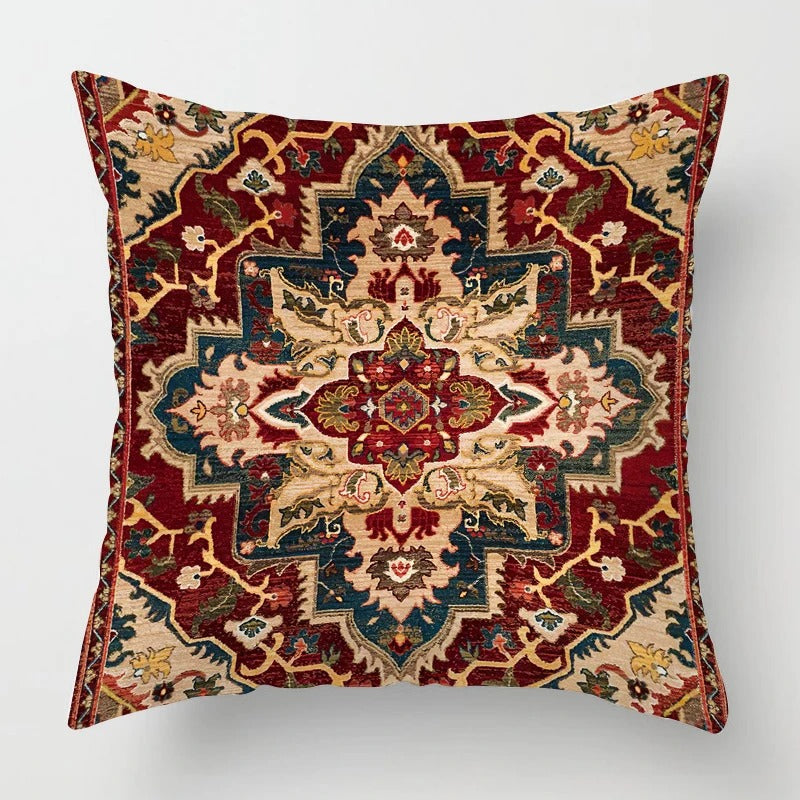 Coussin de Luxe Marocain Raffiné – Transformez Votre Intérieur avec Housse de Coussin Élégante