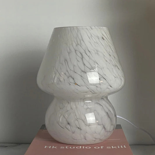MushroomLight - Lampe Champignon en Verre Vintage LED pour Décoration Intérieure