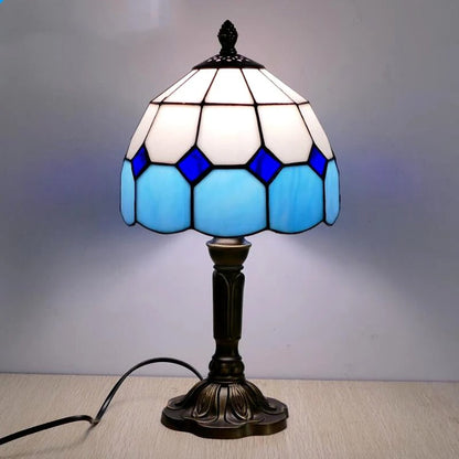 LumièreBaroque - Lampe de Table LED Tiffany Vintage Rétro
