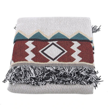 Floroux Cover with tribal style | Bohemian design | For indoor and outdoor use | Soft and versatile