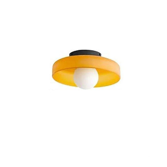 ClairÉlite - Plafonnier en Verre Simple pour Éclairage Élégant