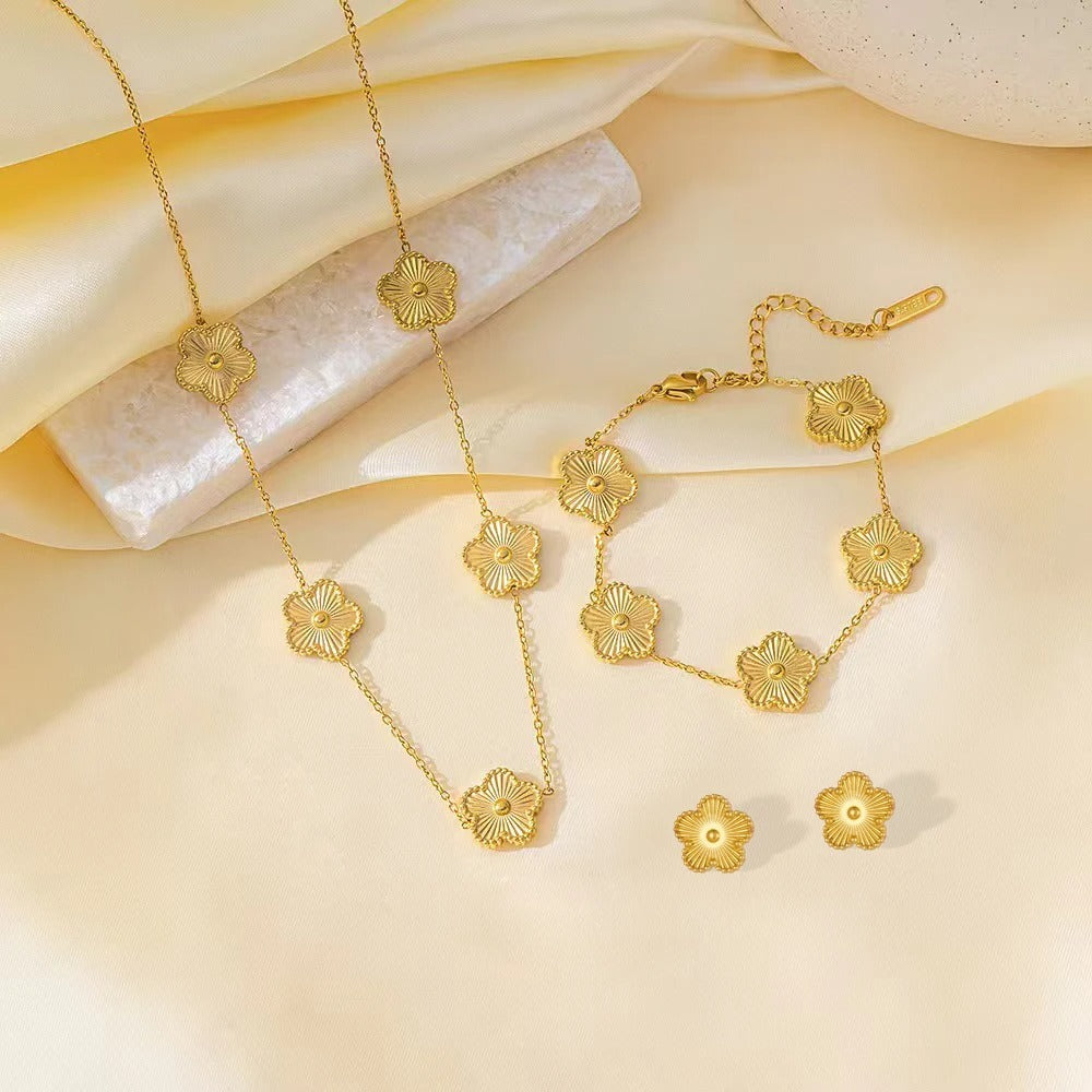 Floroux de la bijouterie luxueuse Clover pour dames – Modèle Lyla