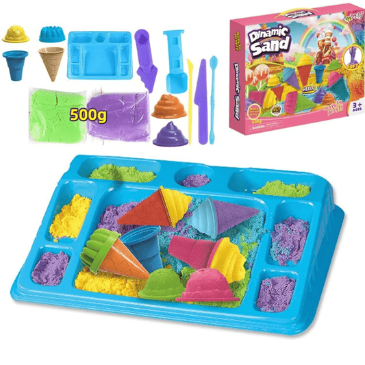 CreativePlay Ensemble de Sable – Ensemble de Jeu de Sable Fantaisiste