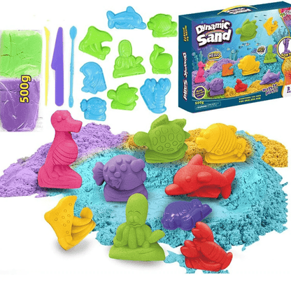 CreativePlay Ensemble de Sable – Ensemble de Jeu de Sable Fantaisiste