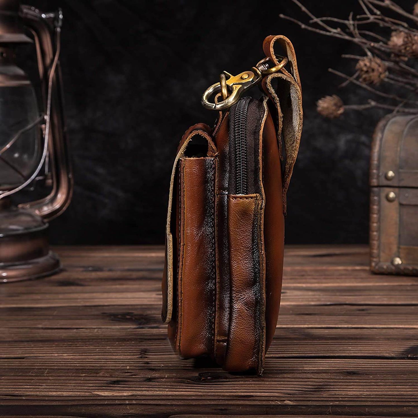 EliteGuard – Sacoche en cuir de luxe pour hommes