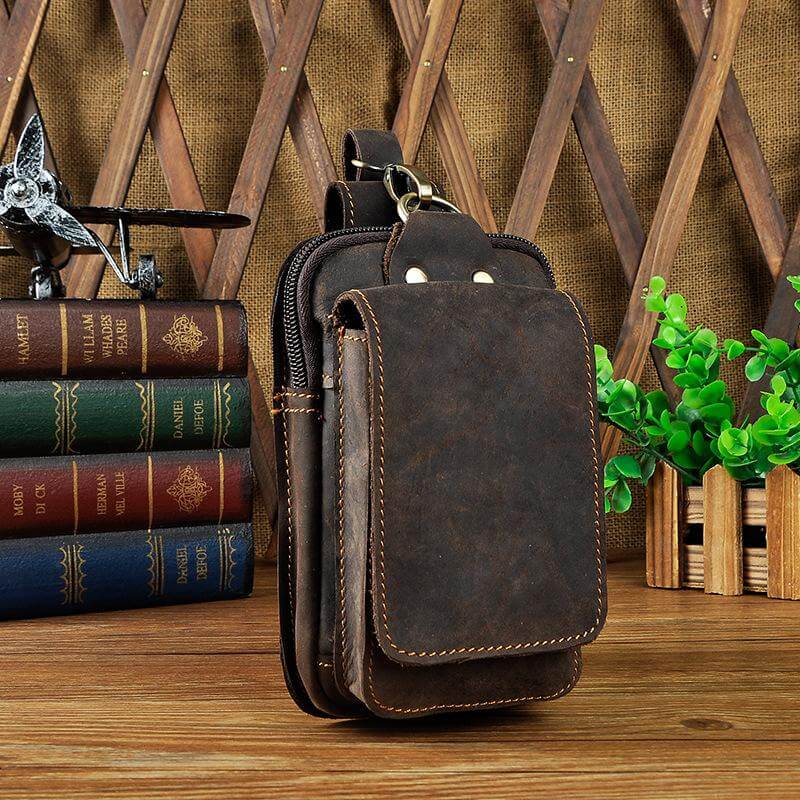 EliteGuard – Sacoche en cuir de luxe pour hommes