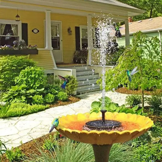 Mini Fontaine Solaire | Fontaine Abreuvoir pour Oiseaux