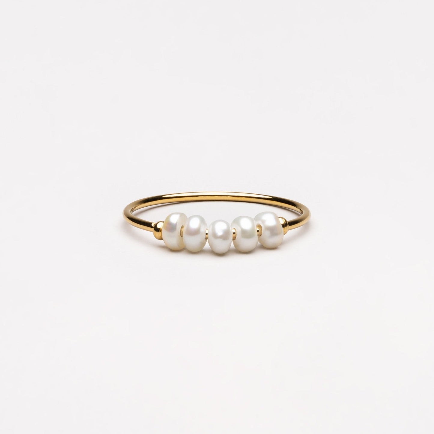 Chic Isolde Mini Pearl Ring - Élevez votre style !